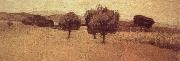 Giuseppe Abbati Landscape at Castiglioncello oil painting